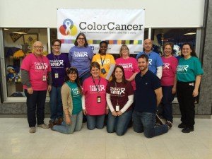CareBOX team enjoying The Color Run Austin's ColorCancer Event