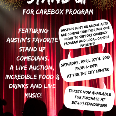 4th Annual Stand Up or CareBOX Program Flyer